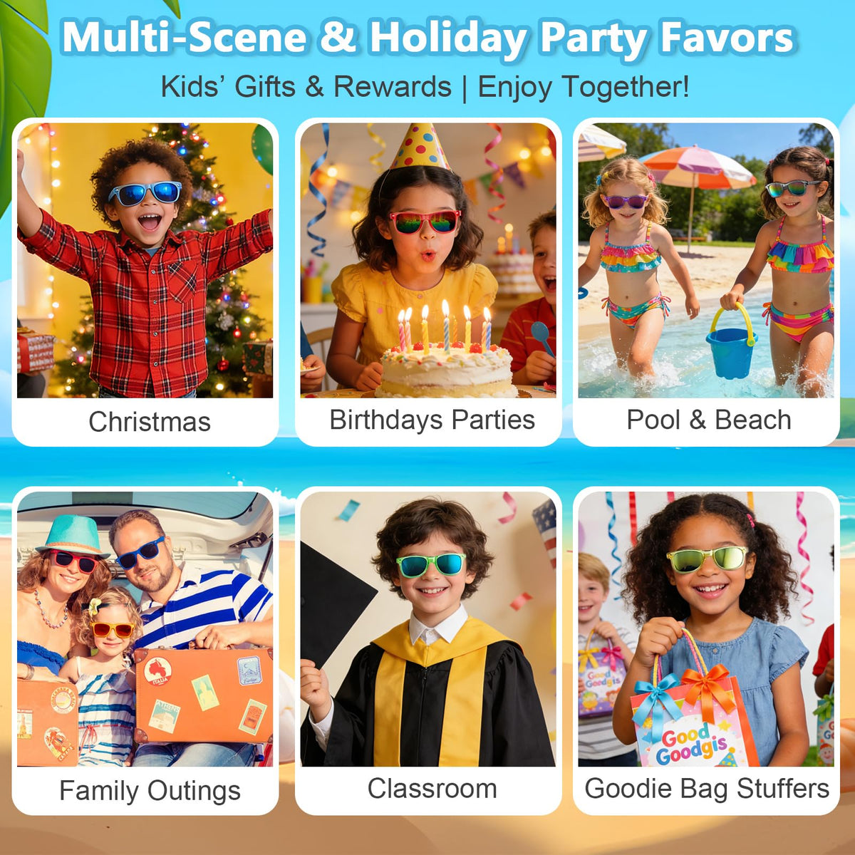ZXNXZNX kid-size frame fits ages 3-8 securely.
