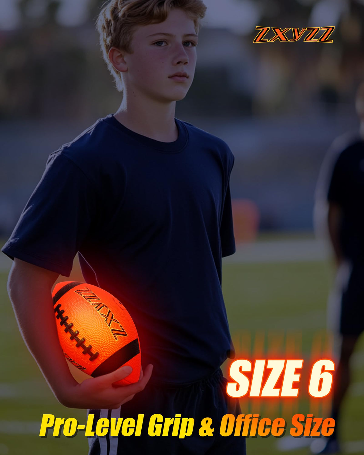 Zxyzz Glow Football lightweight and kid friendly for hours of fun