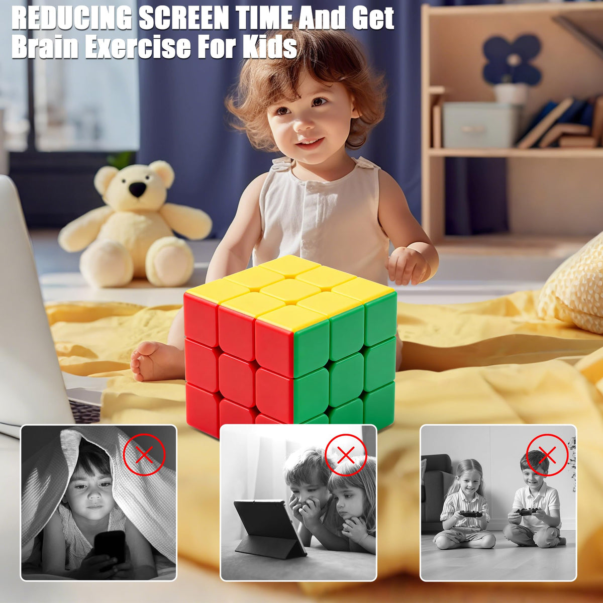 ZY-Wisdom giant cube in-hand demonstrates portable fidget for quick focus breaks.