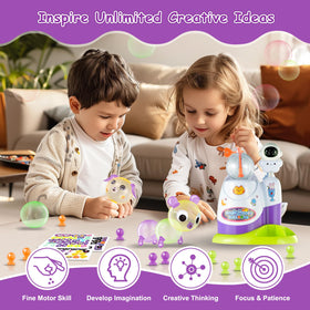 Zyllver air pump inflation tool enabling quick balloon setup for kids.