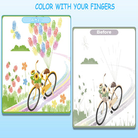 Zyllver close-up of color reveals on paper highlights sensory moments.