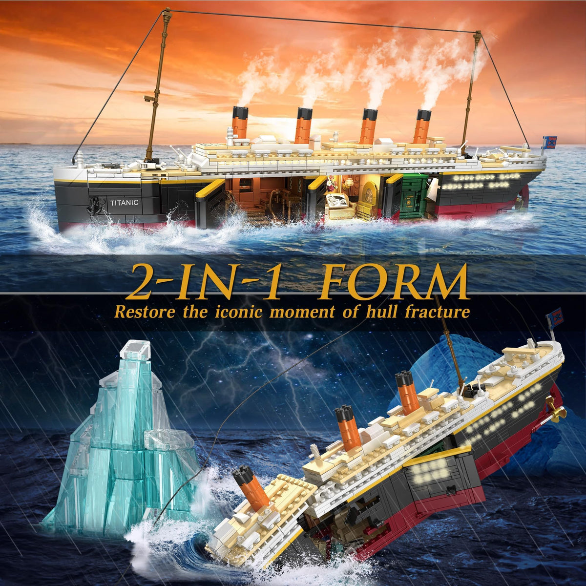 Zylvoxia Titanic instruction manual for smooth building