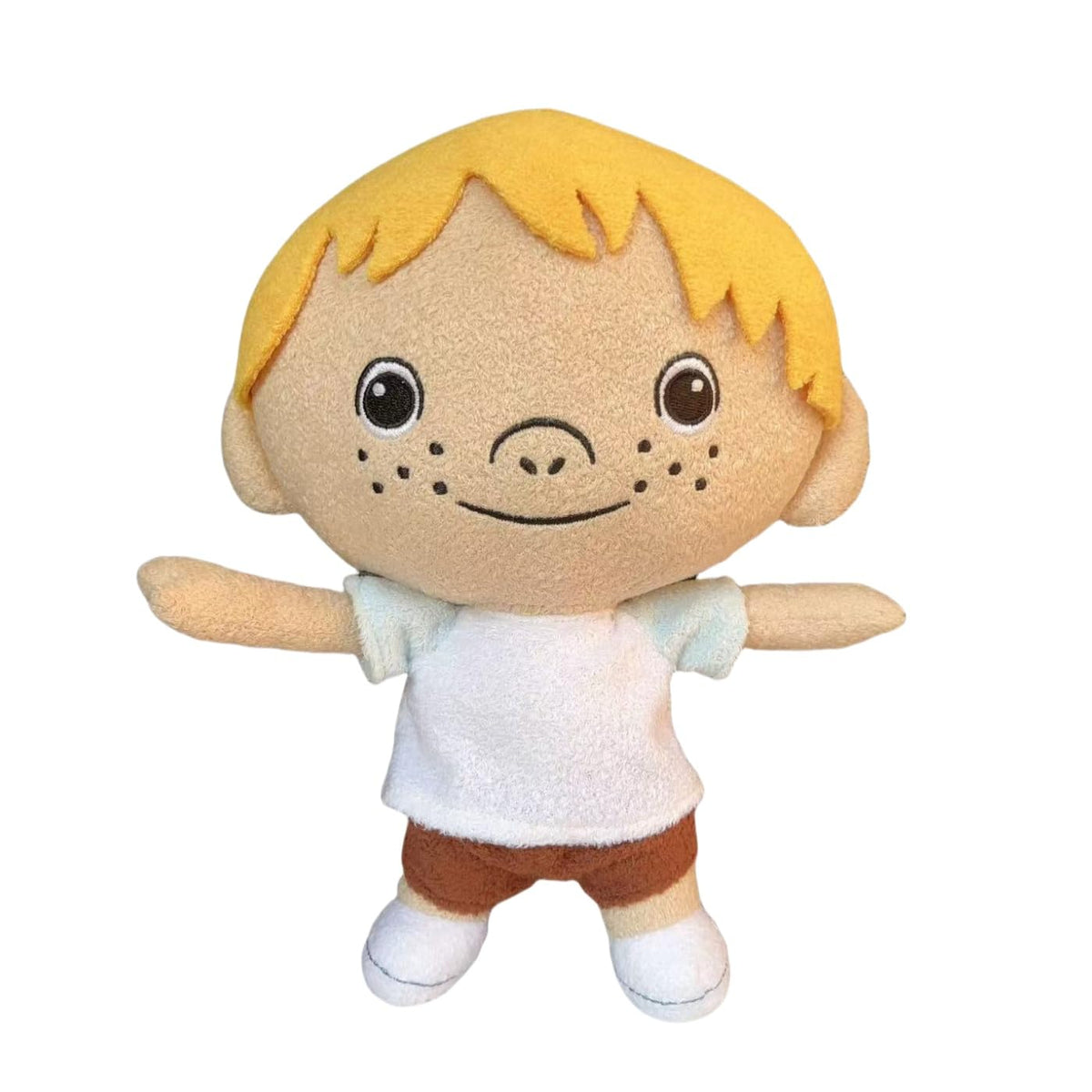 ZYSKABQ truck boy plush 12in front view, cozy decor and cuddle buddy.