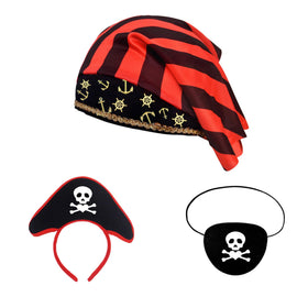 ZZIHAN girls pirate costume set ready for birthdays, parties, and stage plays.