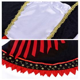 ZZIHAN pirate eye patch enhances authentic pretend play and costume accuracy.
