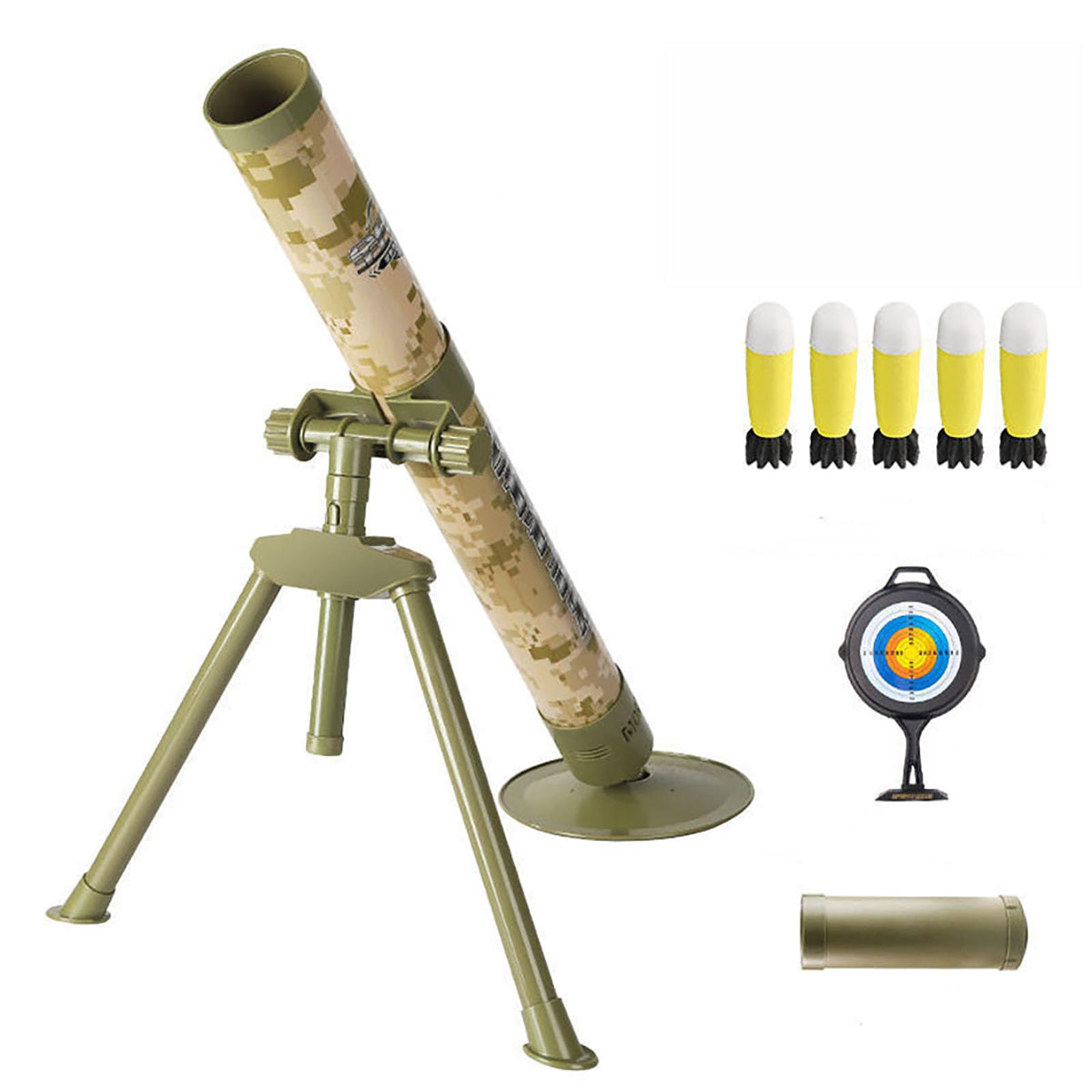 ZZPXMY mortar launcher cannon barrel for safe, interactive play outdoors