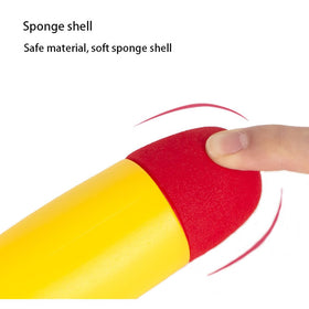 ZZPXMY foam rocket yellow 3—bright target and soft landing