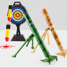 ZZPXMY foam rocket yellow 5—kid-friendly playset for party games