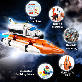 Close-up of ZZXYPX building blocks showing durable ABS pieces and snap-fit design.
