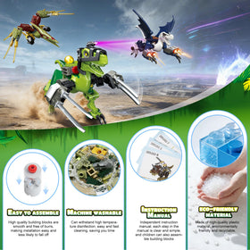 ZZXYPX Instruction illustrations guide step-by-step building