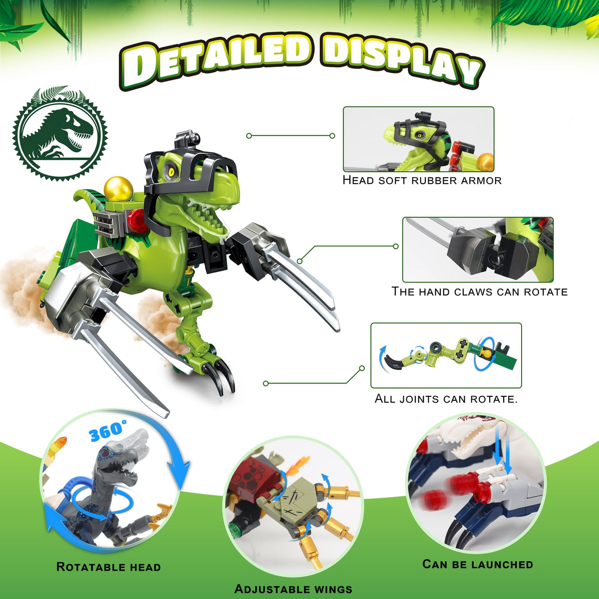 ZZXYPX Triceratops battle stance inspires collaborative building