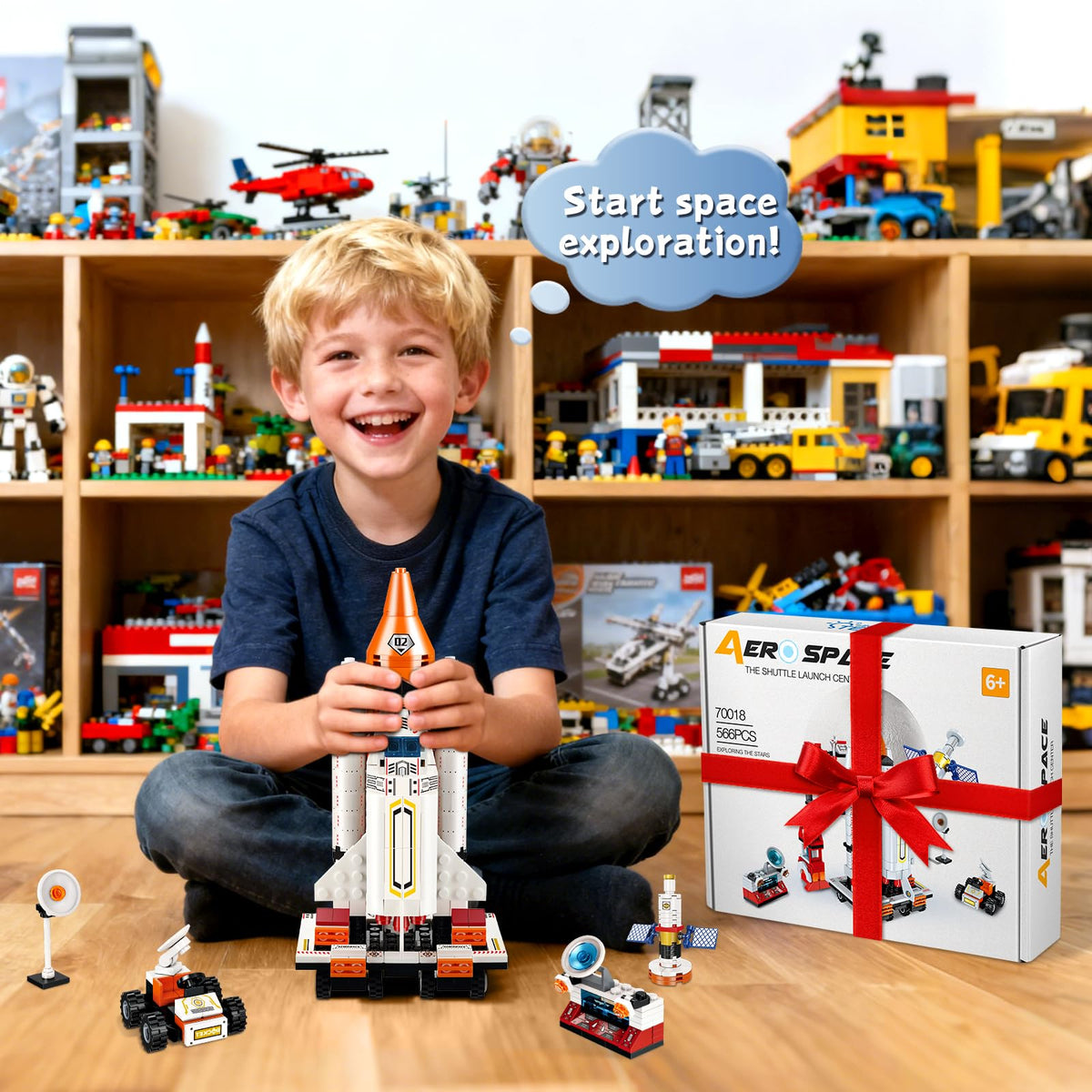 Kit in action with kids playing and learning together using ZZXYPX blocks.
