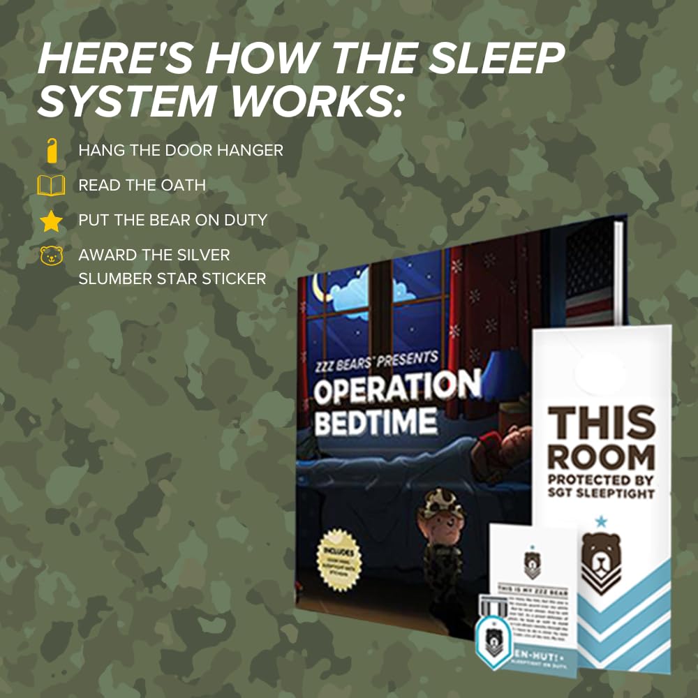 ZZZ Bears star stickers celebrate sleeping through the night.