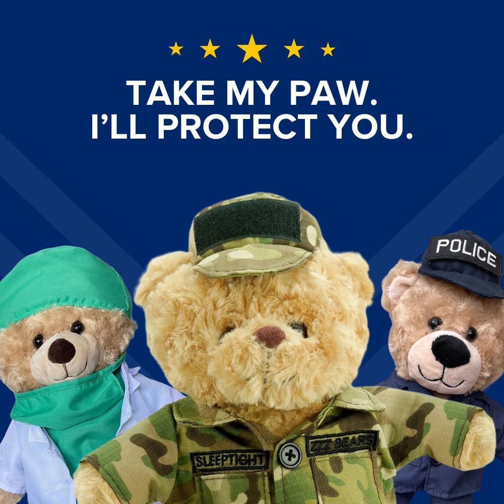 ZZZ Bears donation with TAPS supports children of fallen heroes.